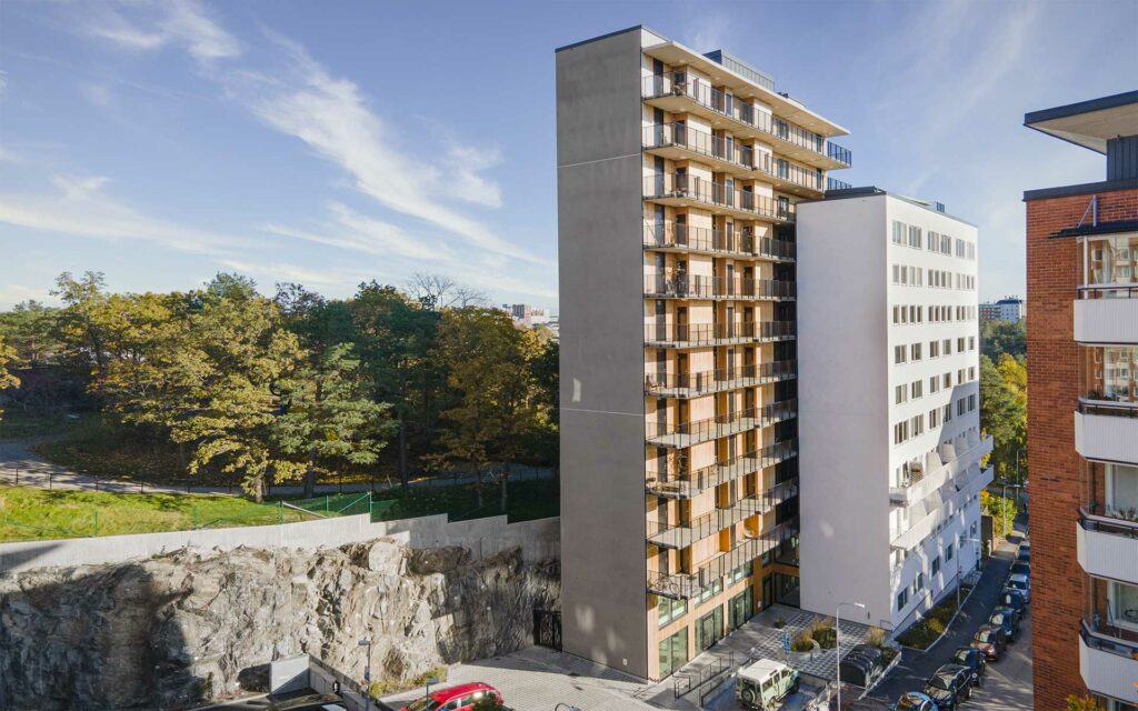 Kv. Riggen, studentbostäder i Nacka