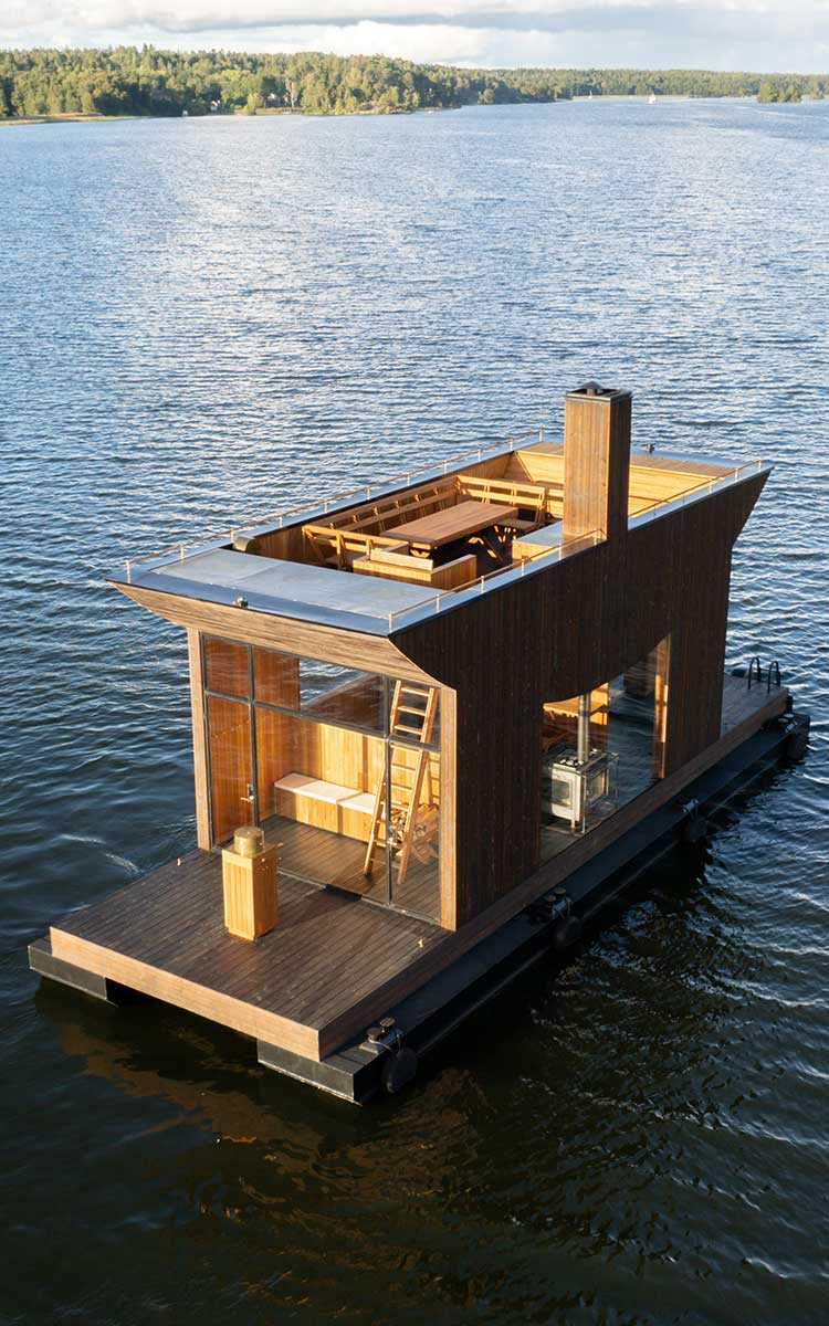 Big Branzino, Flytande Bastu